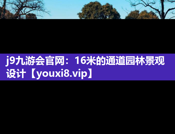 j9九游会官网：16米的通道园林景观设计