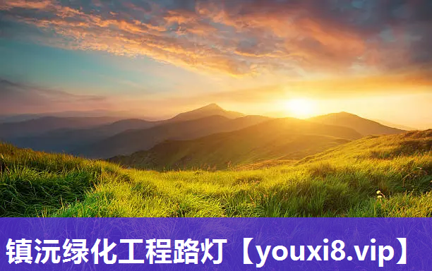 镇沅绿化工程路灯