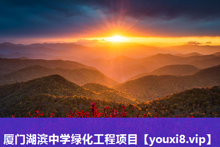 厦门湖滨中学绿化工程项目