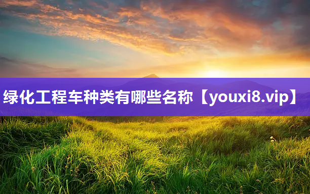 绿化工程车种类有哪些名称